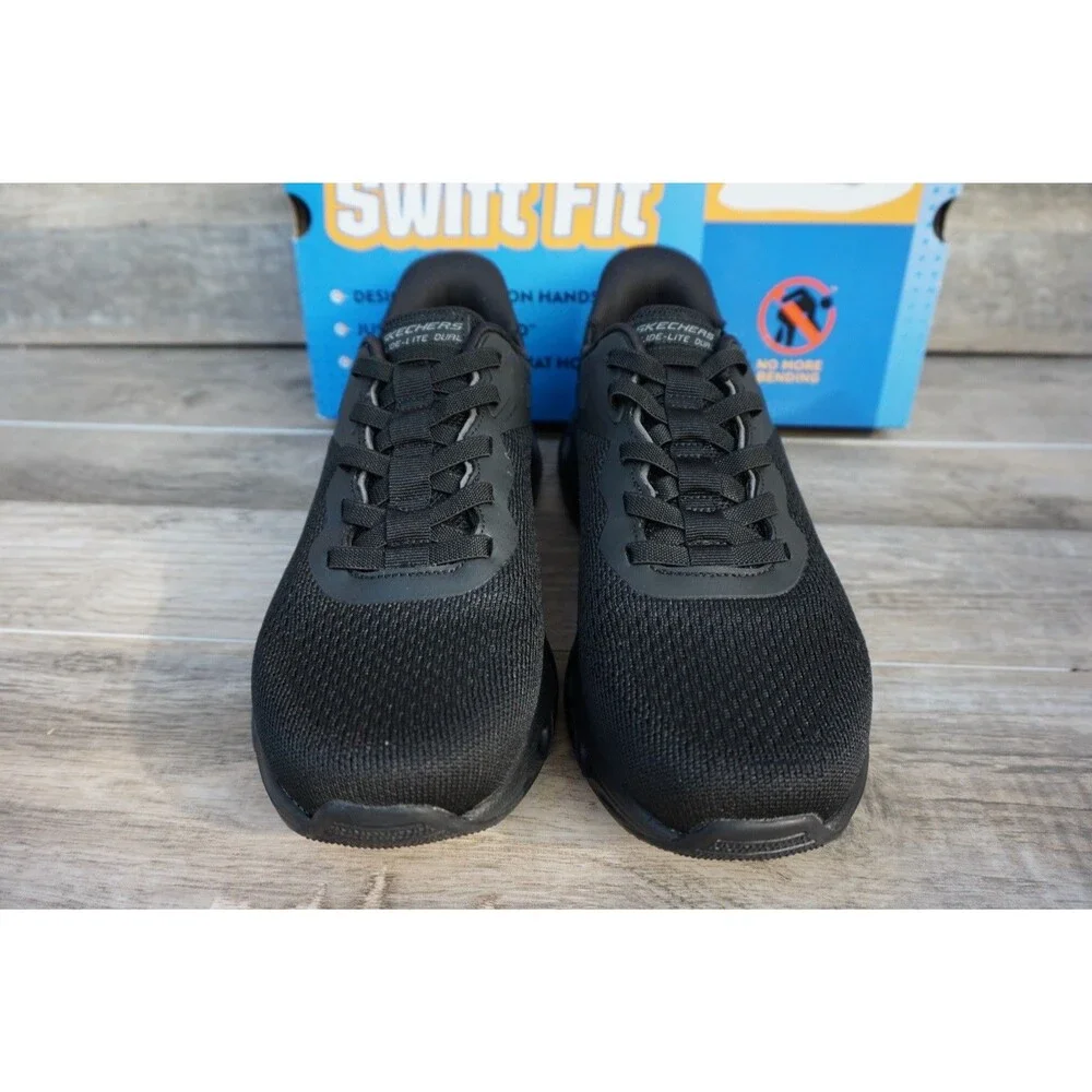 Skechers Men's Glide Step Sneaker Hands Free Swift Fit Sz 9 Slip On Shoes